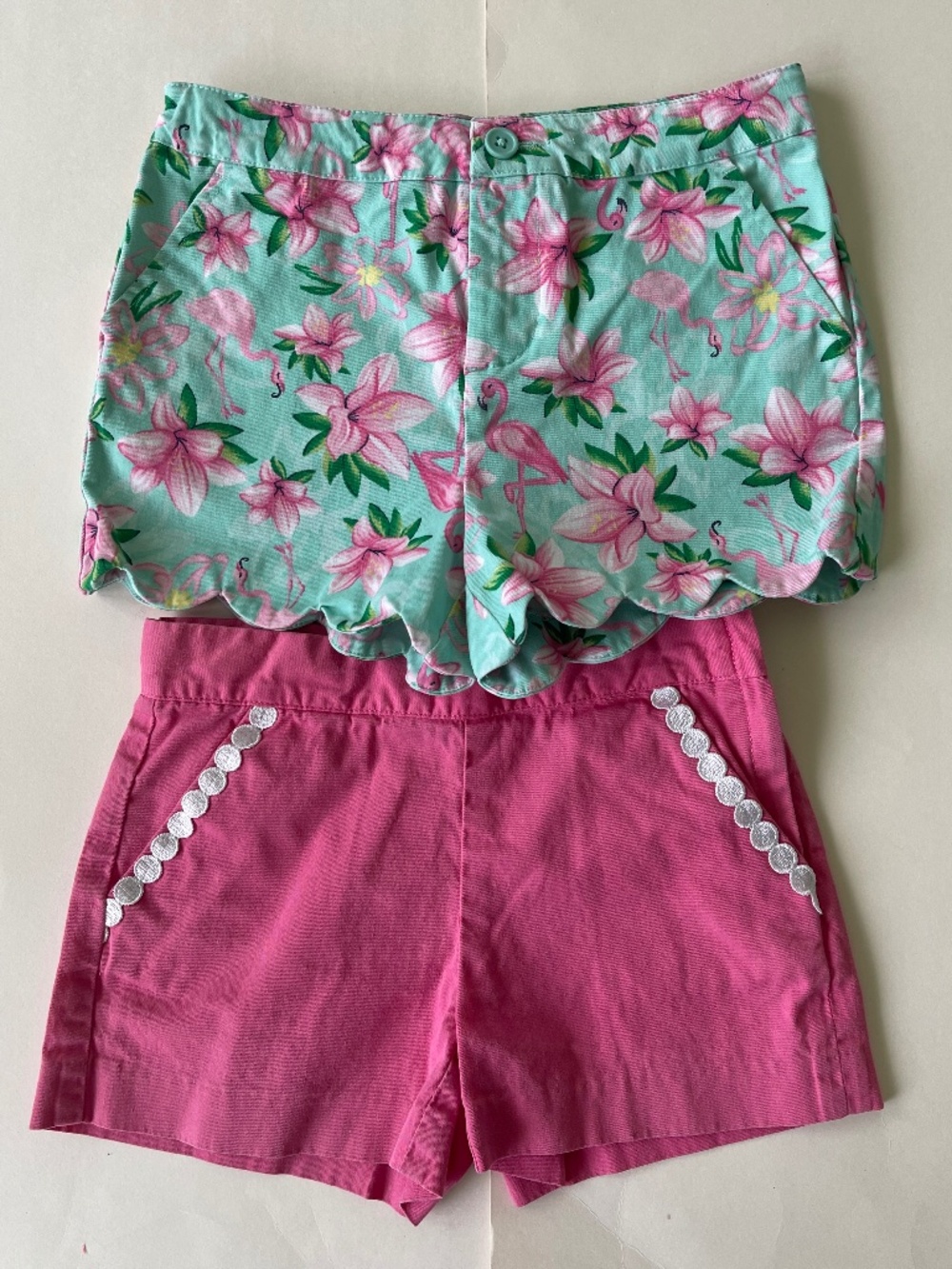 Girls Shorts - 2 pairs  Janie and Jack, Crown & Ivy